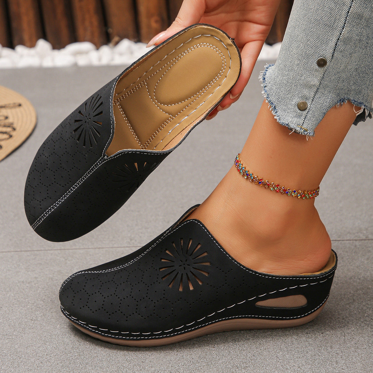 Women's Floral Orthopedic Breathable Sandals
