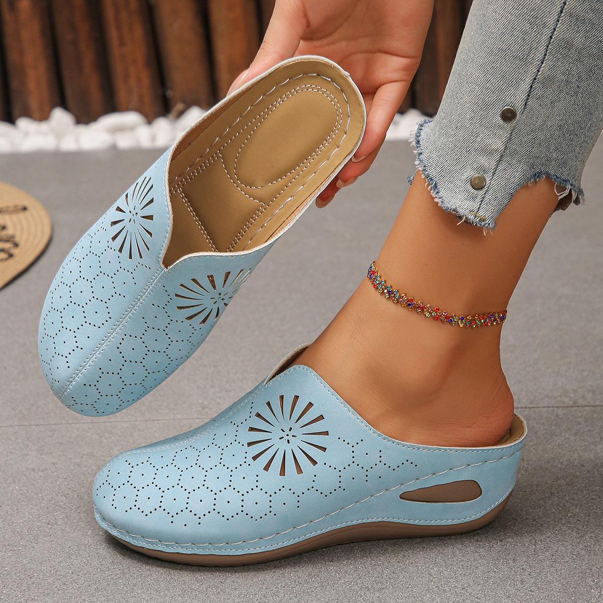 Women's Floral Orthopedic Breathable Sandals