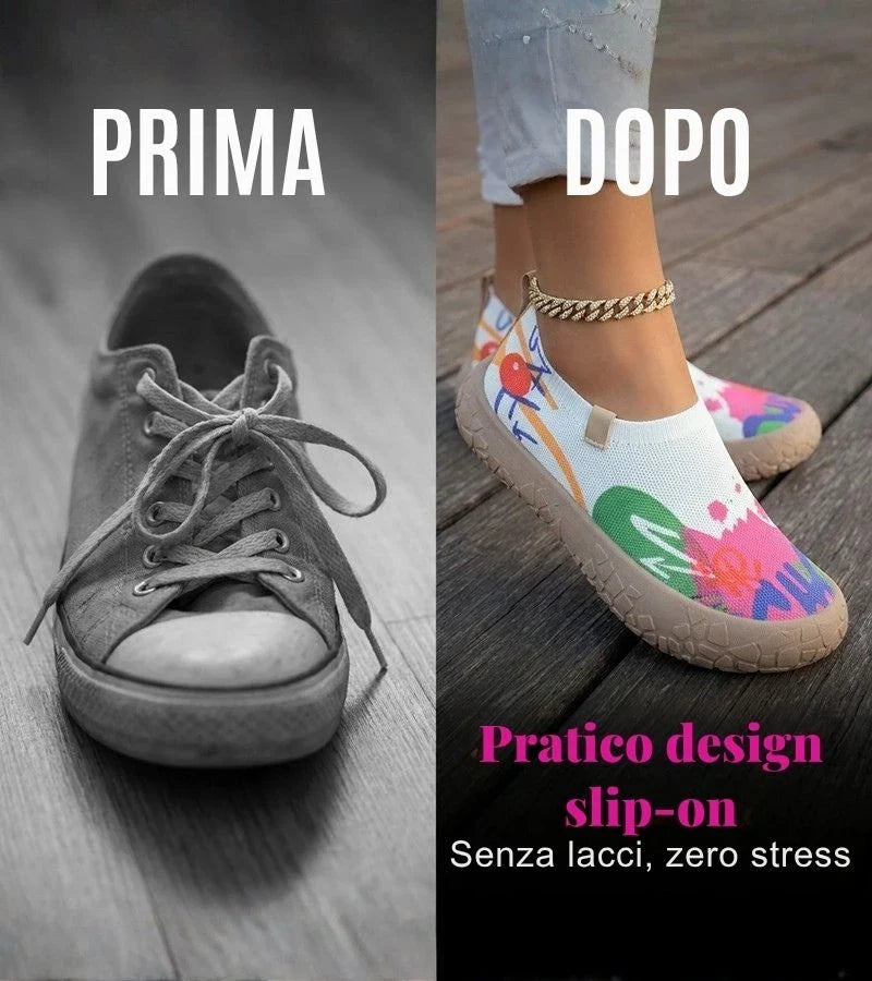 Alberta | Scarpe da trekking leggere, trendy e artistiche