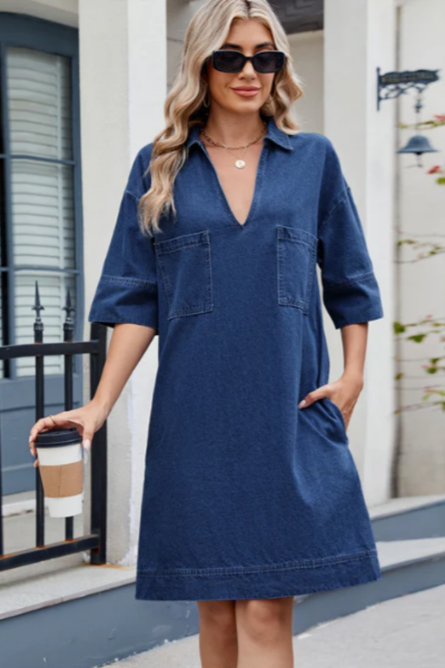 Jade | Casual Jeans Dress