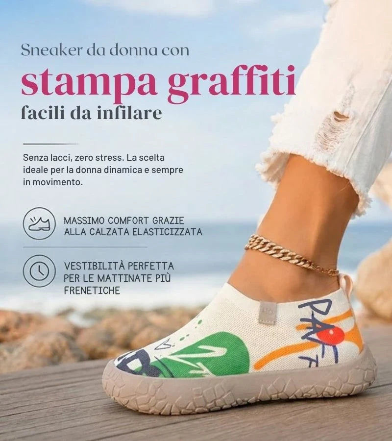 Alberta | Scarpe da trekking leggere, trendy e artistiche