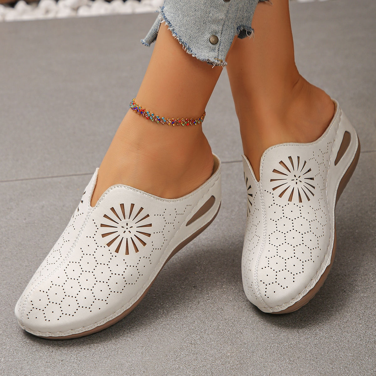 Women's Floral Orthopedic Breathable Sandals