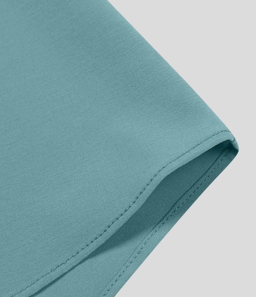 Breezeful™ Spódnica maxi typu casual z wysokim stanem, rozcięciem i dwoma warstwami, zwiewna i szybkoschnąca