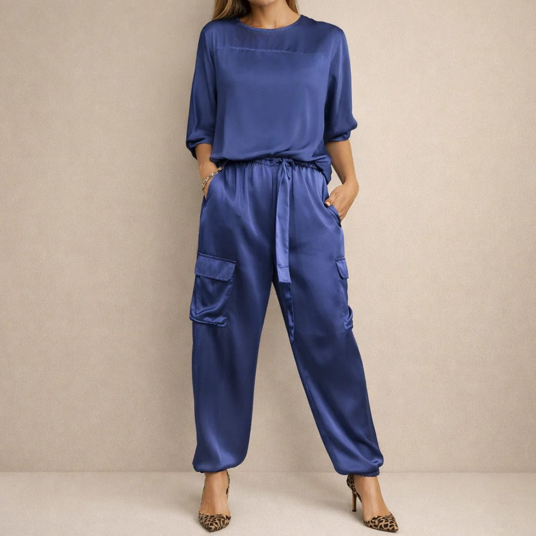 Natalia Zofia | LEKKI I ELEGANCKI ZESTAW CARGO