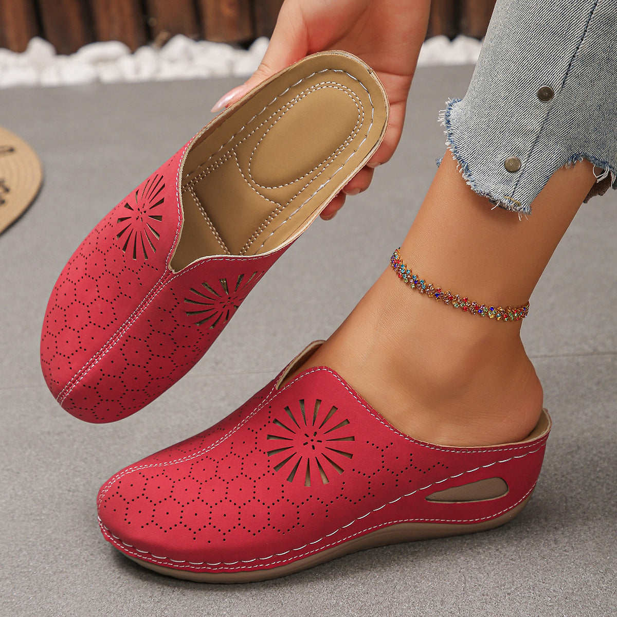 Women's Floral Orthopedic Breathable Sandals