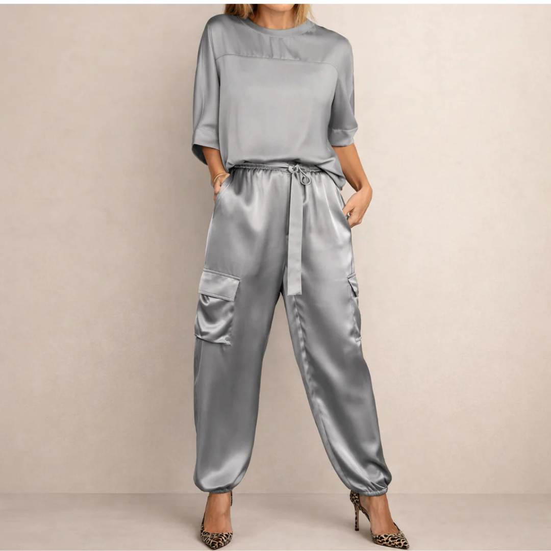 Natalia Zofia | LEKKI I ELEGANCKI ZESTAW CARGO