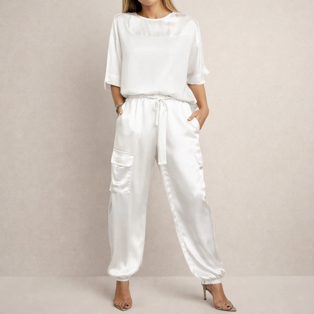 Natalia Zofia | LEKKI I ELEGANCKI ZESTAW CARGO