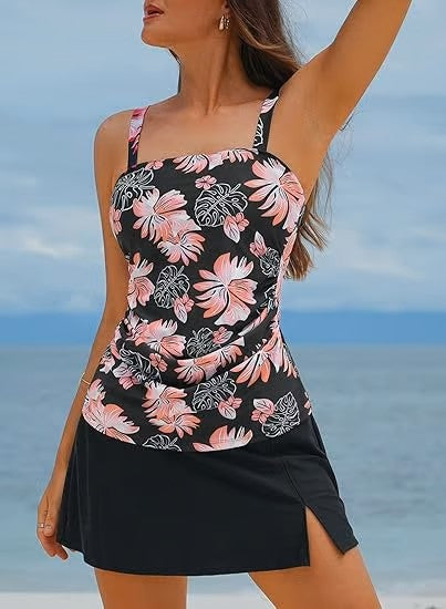 Natalia Zofia | Women's Two Piece Tankini Swimsuits Tummy Control