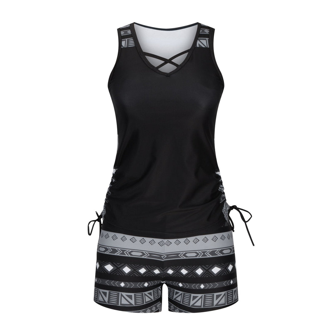 Victoria | Tankini Modelujące Brzuch z Szortami