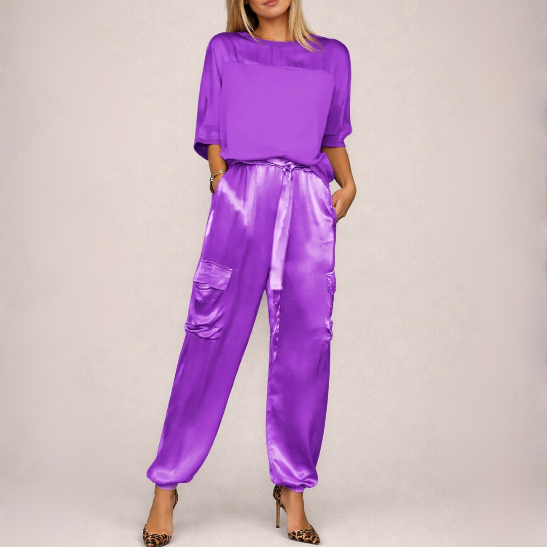 Natalia Zofia | LEKKI I ELEGANCKI ZESTAW CARGO