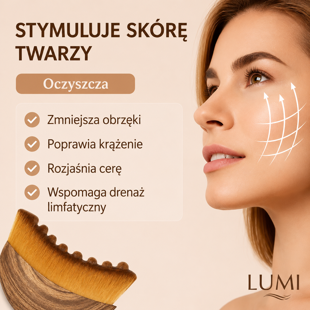 Natalia Zofia | LUMI® Szczotka do drenażu limfatycznego