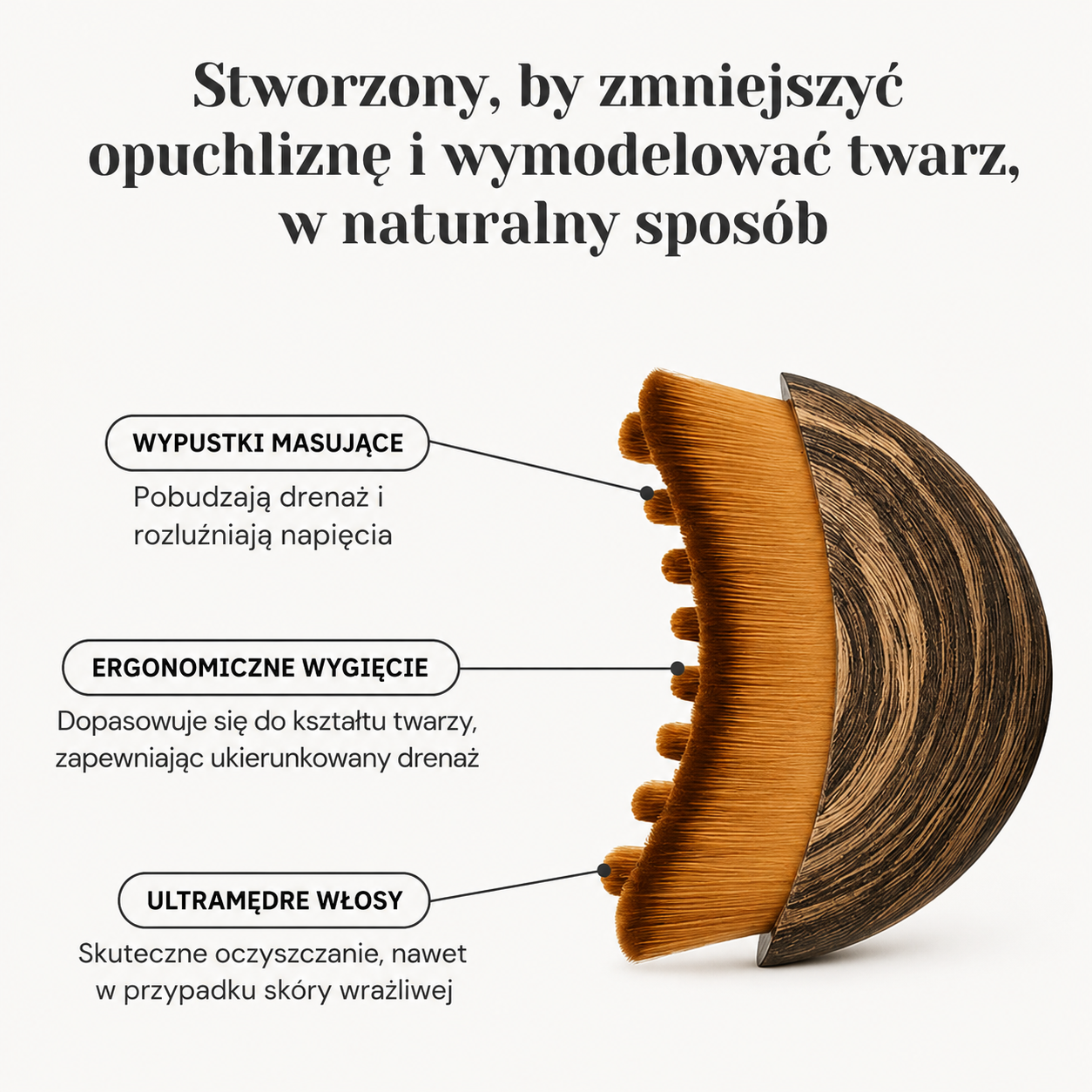Natalia Zofia | LUMI® Szczotka do drenażu limfatycznego