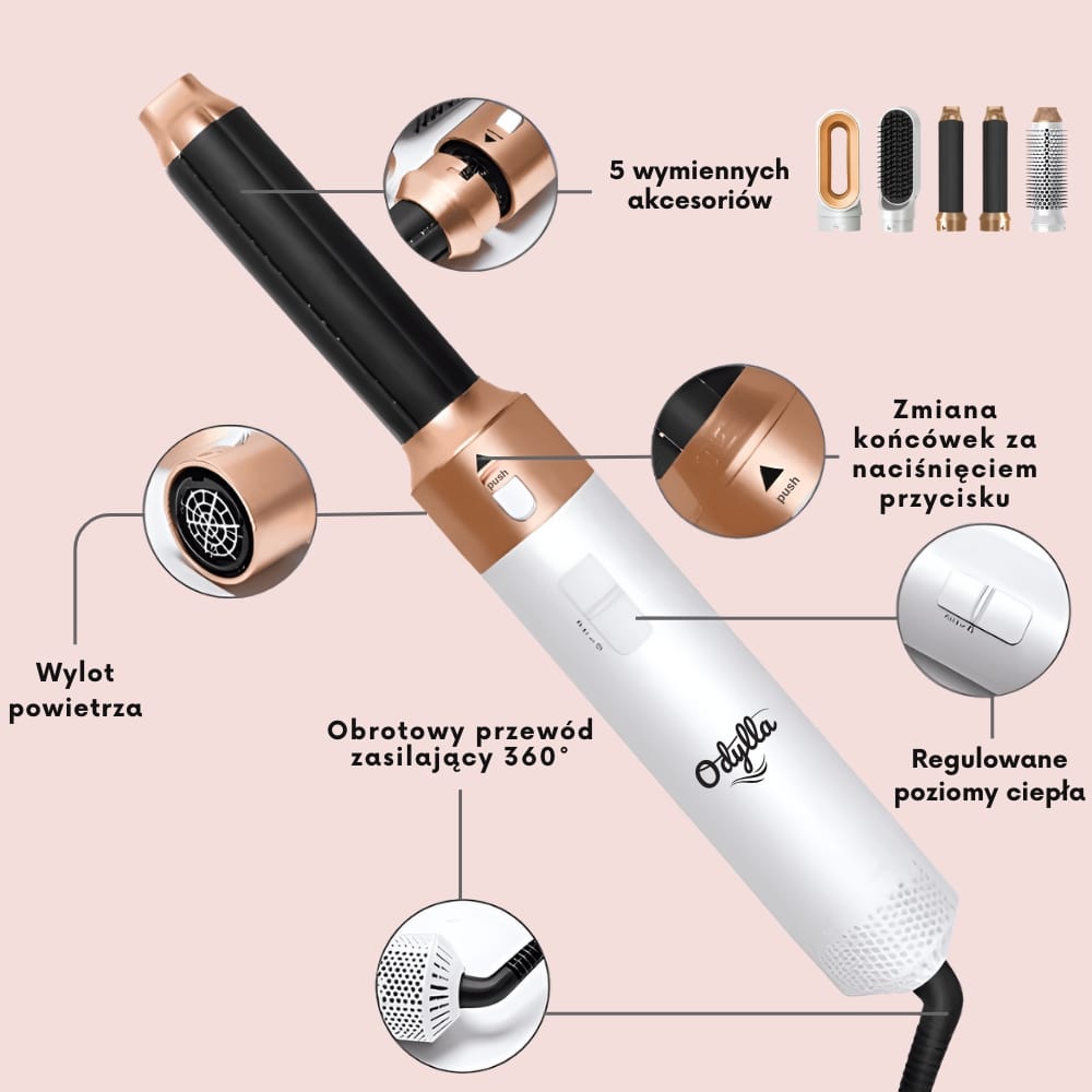 NATA® - 5 W 1 STYLIZATOR DO WŁOSÓW