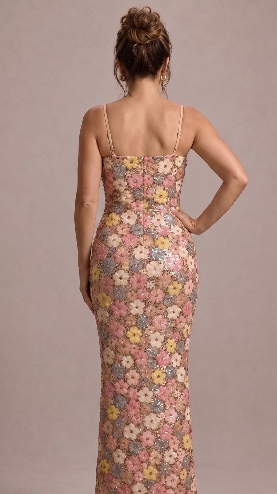 Flora | Sukienka z kwiatami maxi