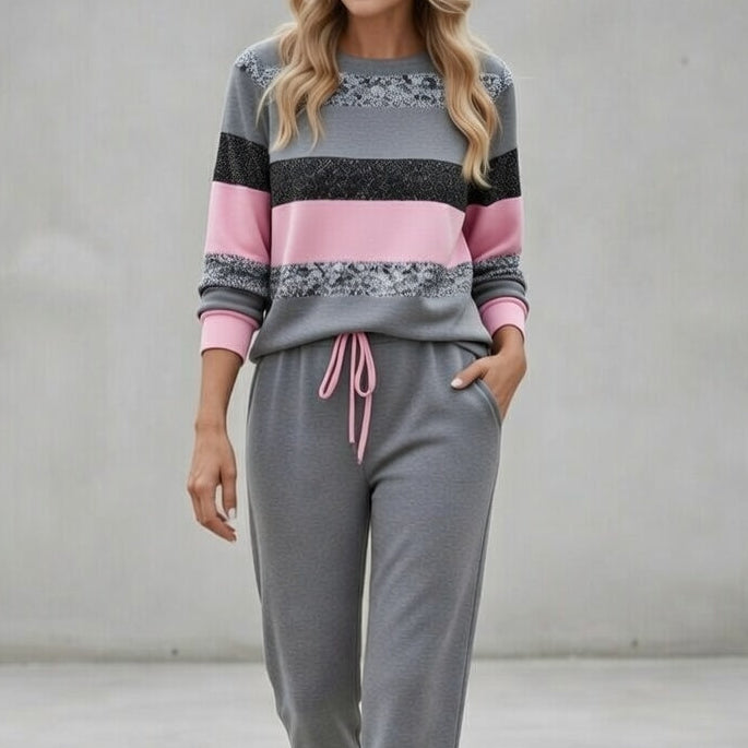 Amelia | Komplet dresowy w paski