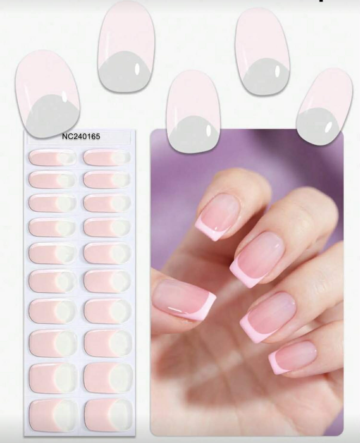SemiNails WRAPS™  - Hybrydowe Naklejki Na Paznokcie