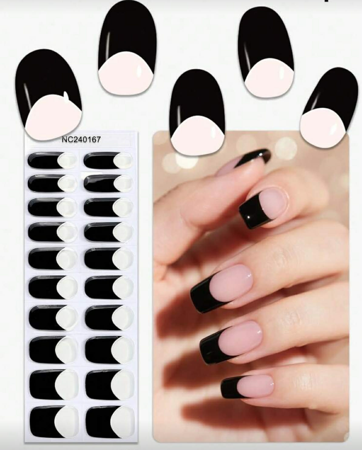 SemiNails WRAPS™  - Hybrydowe Naklejki Na Paznokcie