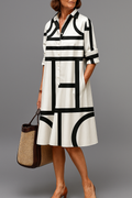 Ellie | Midi dress cared for and stylish