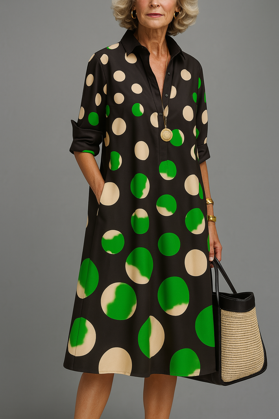 Naomi | Midi dress, cared for and stylish