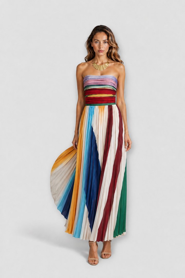 Evelyn | Elegancka Długa Sukienka