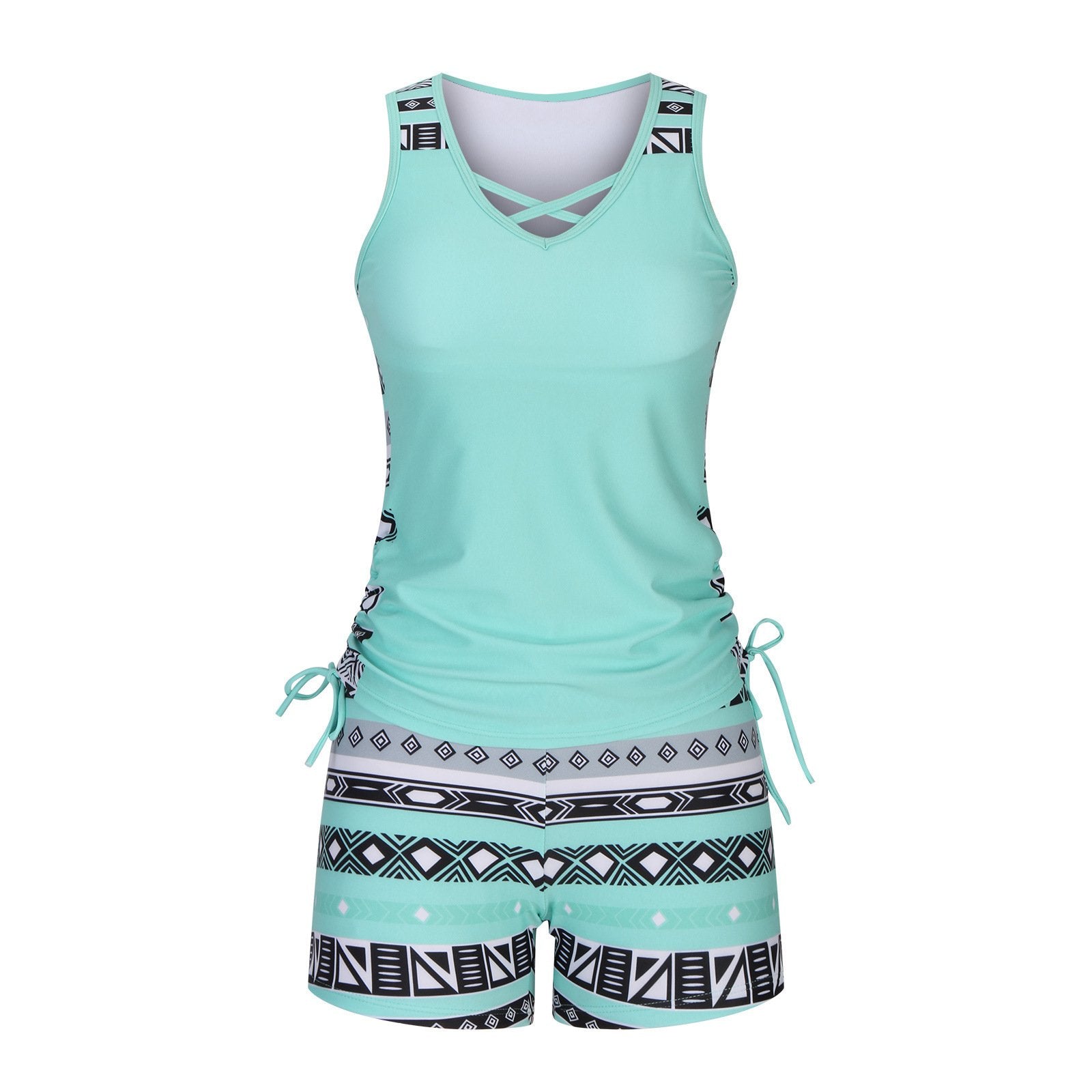 Victoria | Tankini Shaping Tummy with Shorts