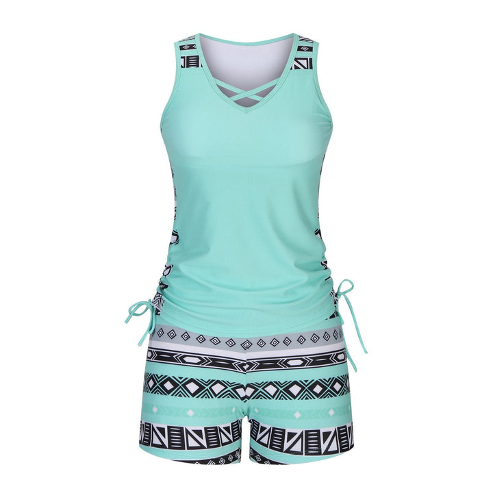Victoria | Tankini Modelujące Brzuch z Szortami