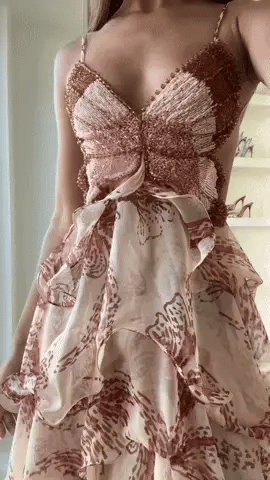 Natalia Zofia | Sukienka Floria Cascade