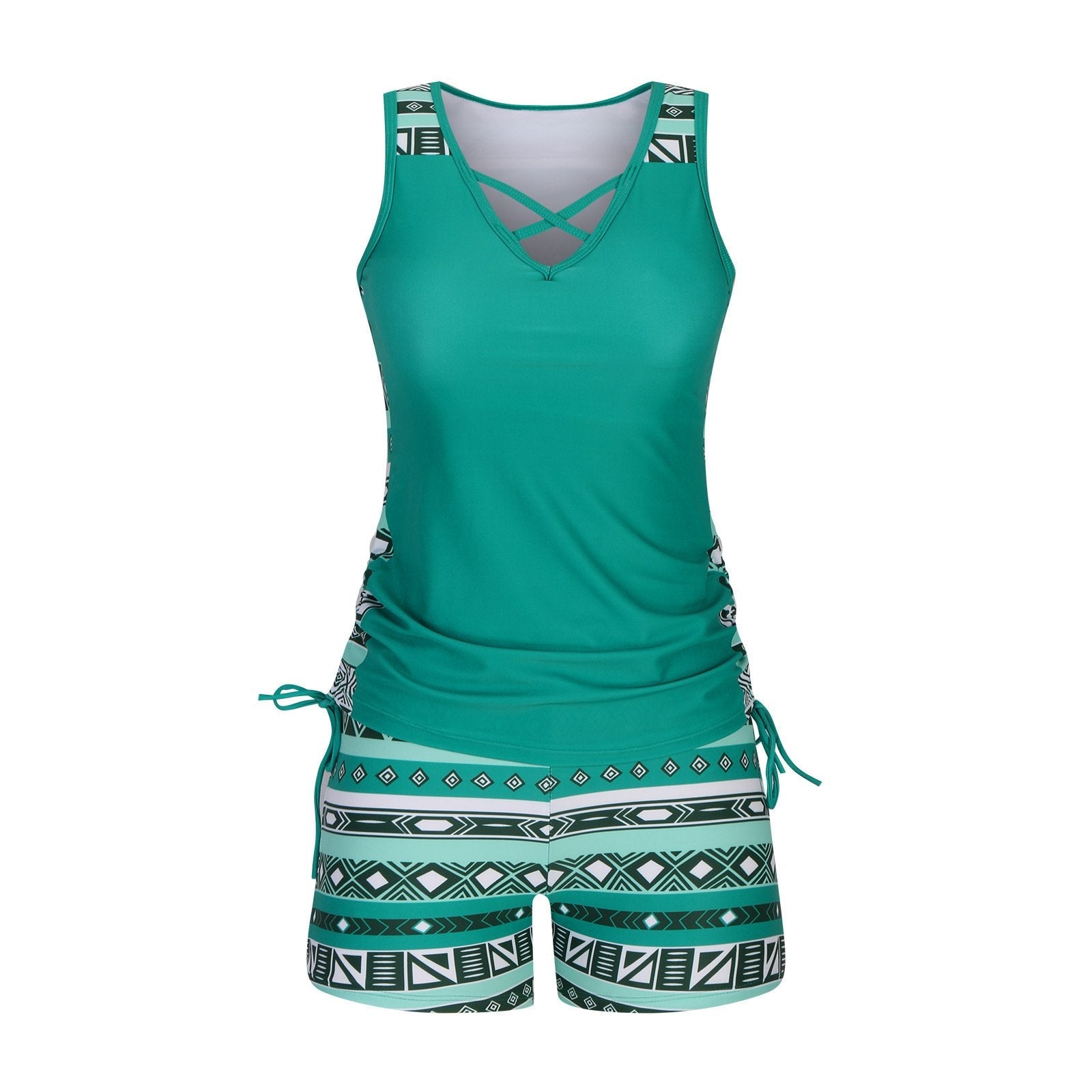 Victoria | Tankini Shaping Tummy with Shorts