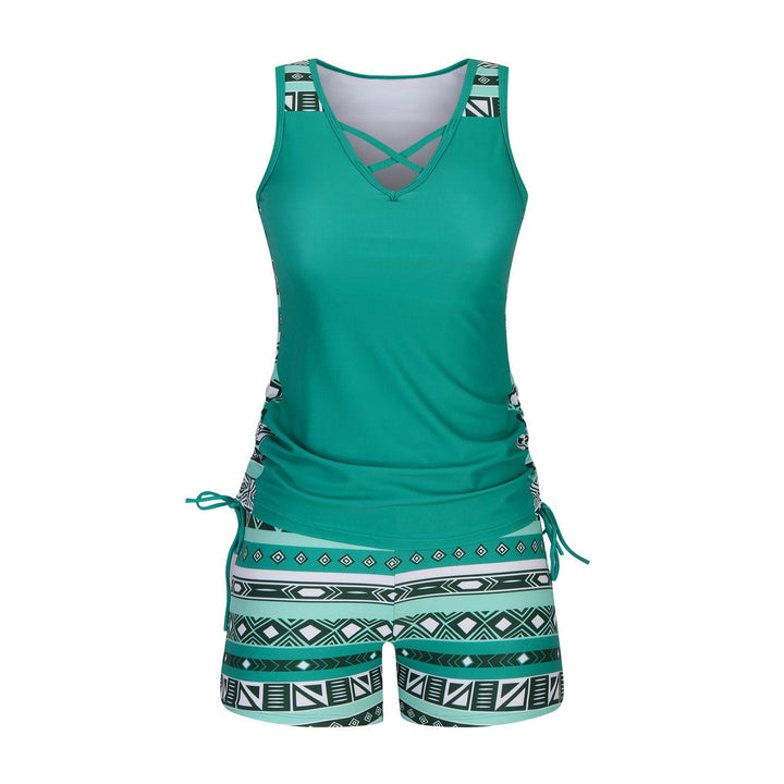 Victoria | Tankini Modelujące Brzuch z Szortami
