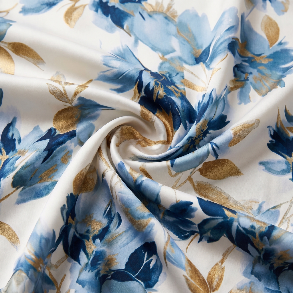 Elara | Floral Tie-Waist Midi Dress